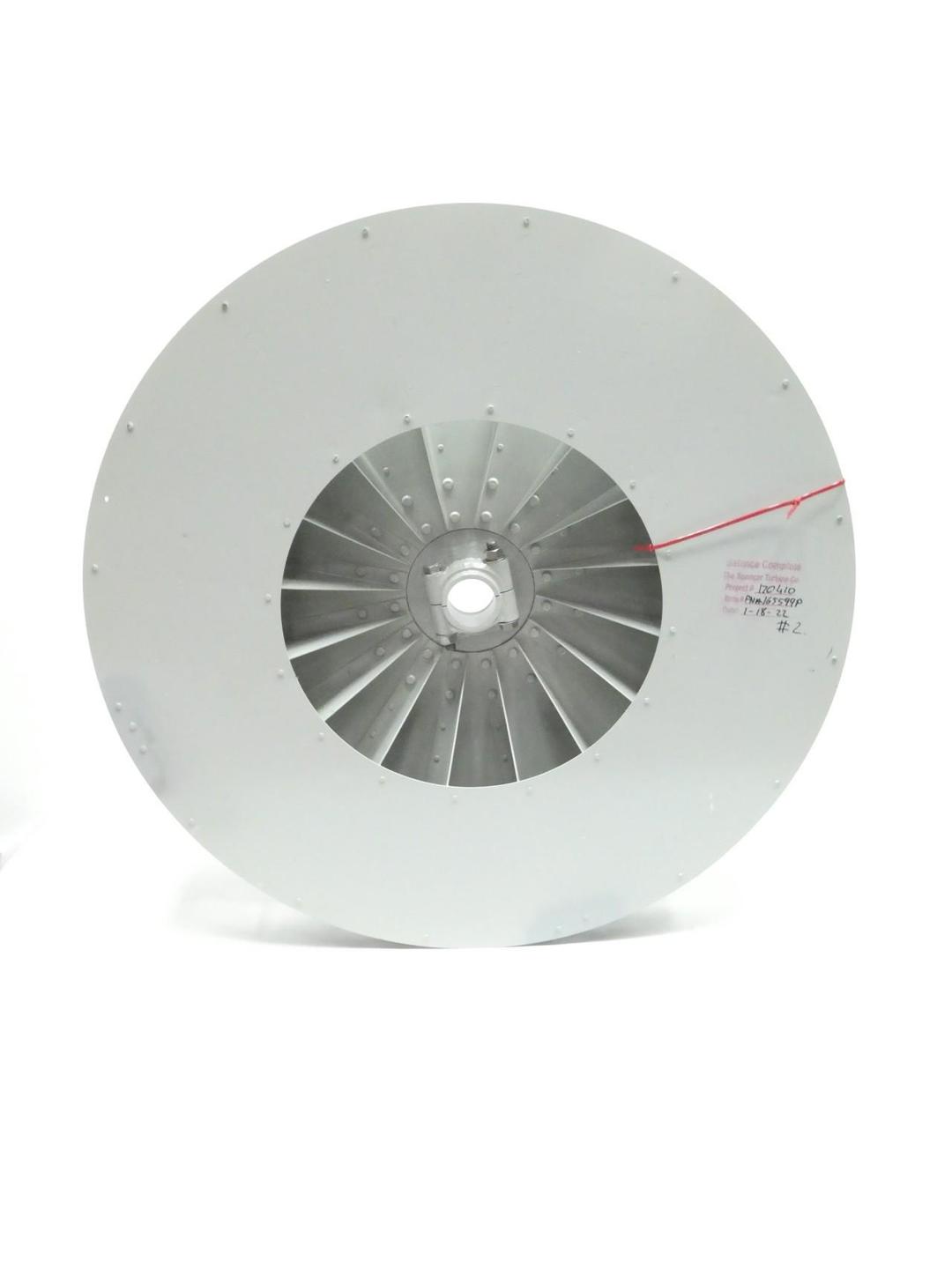 SPENCER TURBINE FNA165599P BLOWER IMPELLER 32IN