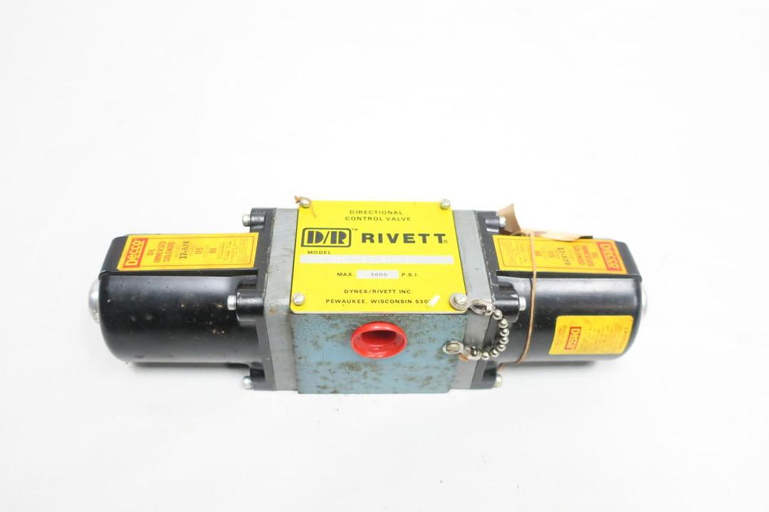 DYNEX 6550-02-OIS-FS-41 RIVETT HYDRAULIC CONTROL VALVE 3000PSI 115V-AC