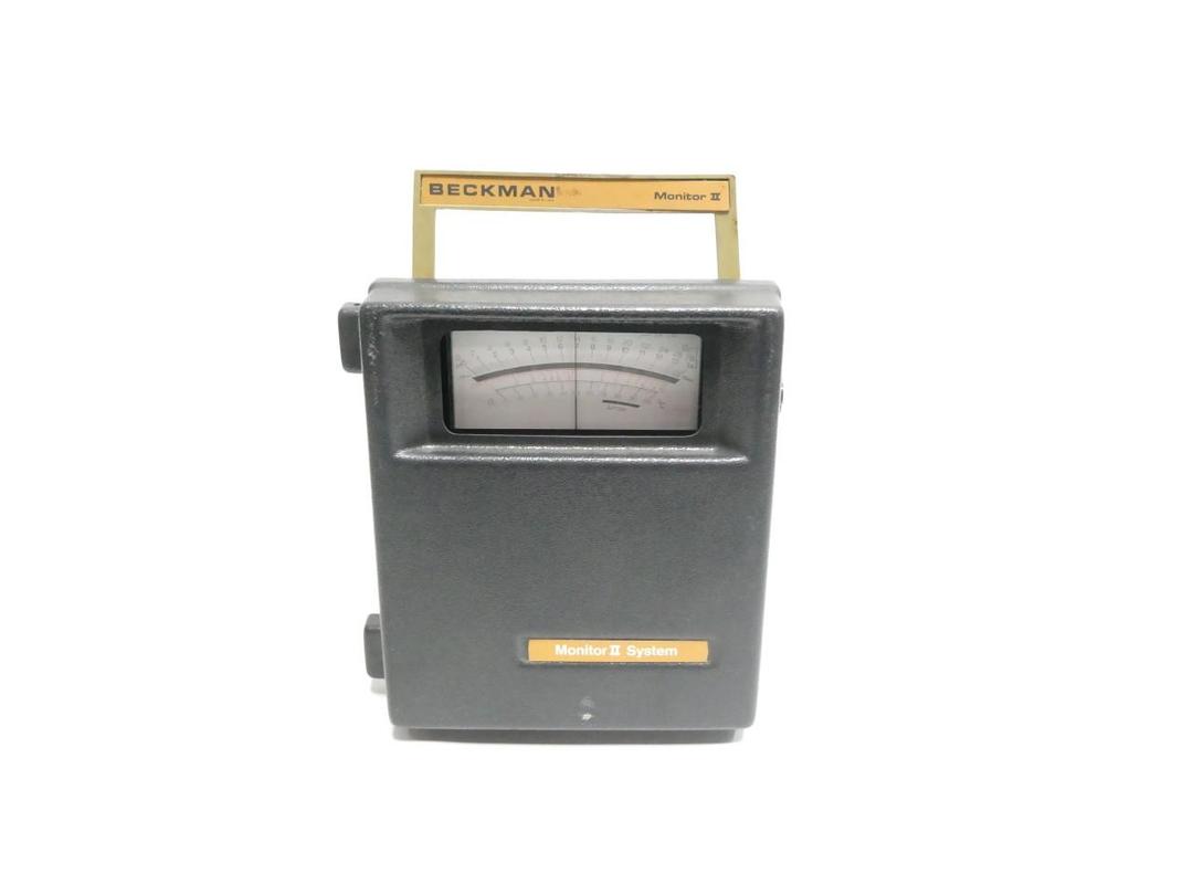 BECKMAN 123401 MONITOR II SYSTEM PH MODULE METER