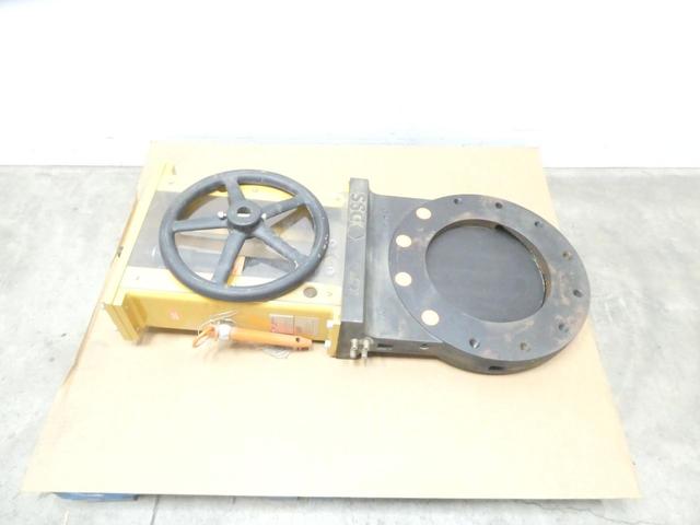 DSS SV1S12-DN-17-GF/1-WW-S2-S19 MANUAL IRON KNIFE GATE VALVE 12IN 150