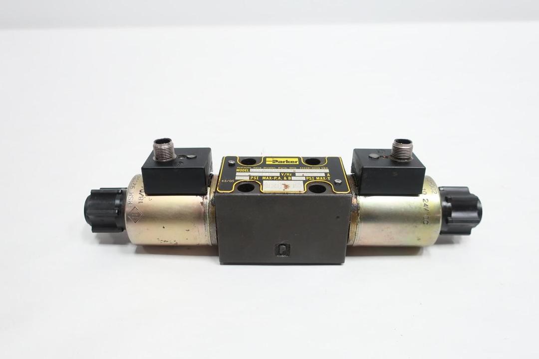 PARKER D1VW004CNJDMJ5 HYDRAULIC SOLENOID VALVE 5000PSI 24V-DC