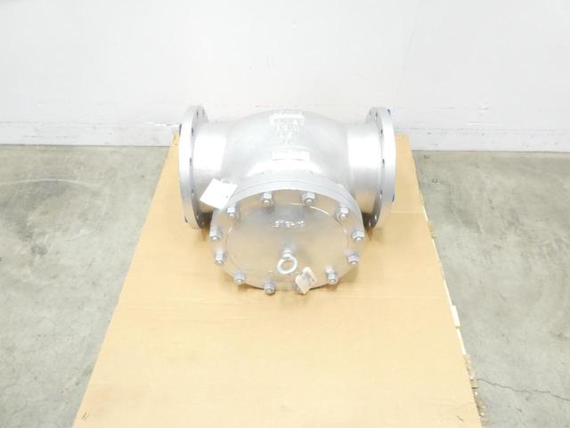 CRANE 147 XU STEEL FLANGED CHECK VALVE 10IN 150