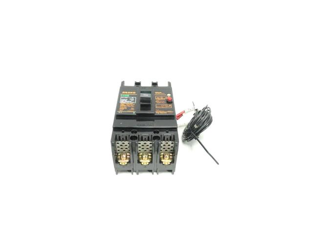 FUJI ELECTRIC EG33B MOLDED CASE CIRCUIT BREAKER 3P 10A AMP 100-200V-AC