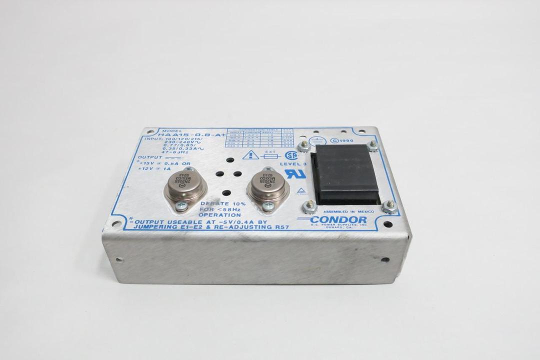 POWER-ONE HAA15-0.8-A POWER SUPPLY 120/240V-AC 1A AMP 12V-DC