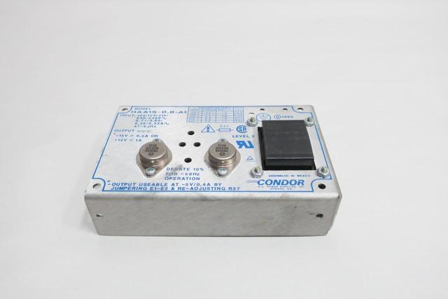 POWER-ONE HAA15-0.8-A POWER SUPPLY 120/240V-AC 1A AMP 12V-DC
