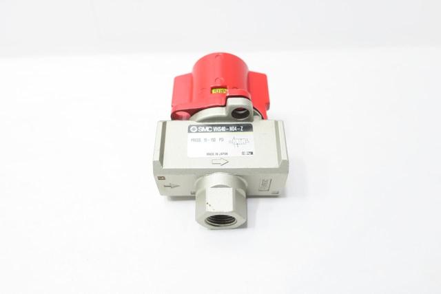 SMC VHS40-N04-Z PNEUMATIC LOCKOUT VALVE 1/2IN NPT 150PSI