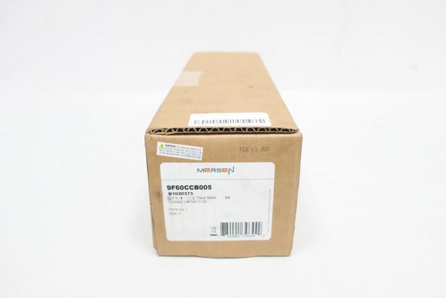 MERSEN 9F60CCB005 CURRENT LIMITING FUSE 5E AMP 2.75KV-AC