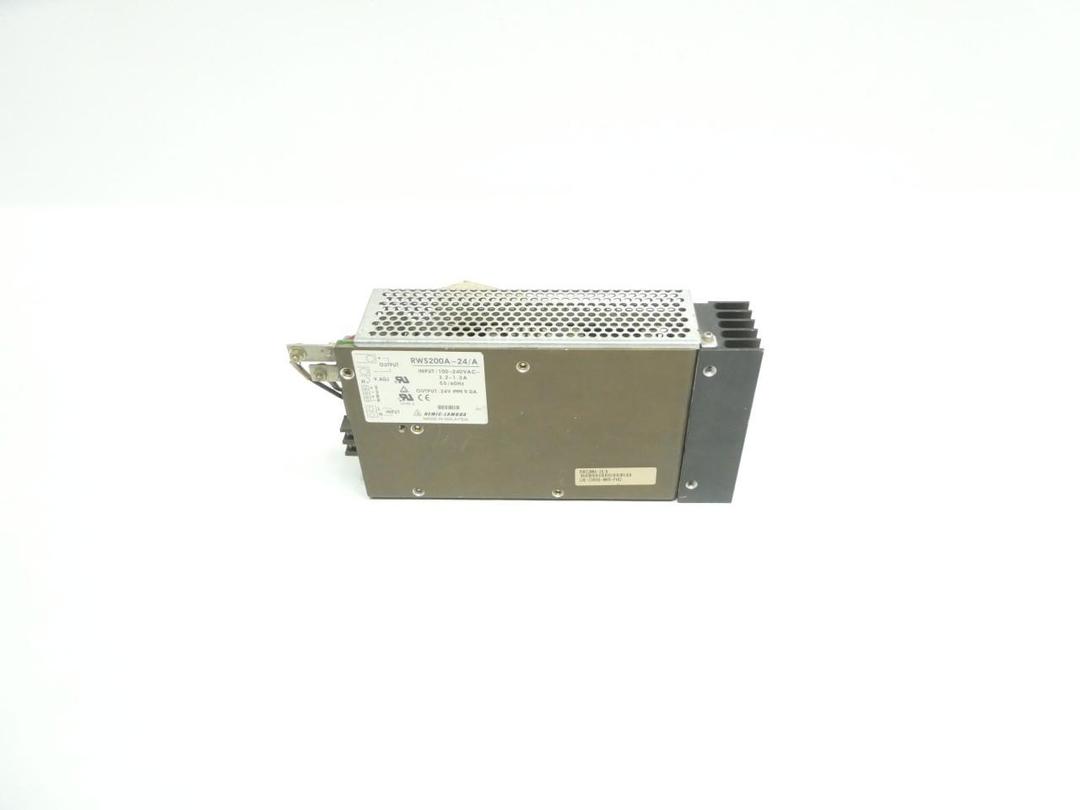 NEMIC LAMBDA RWS200A-24/A POWER SUPPLY 100-240V-AC 9A AMP 24V-DC