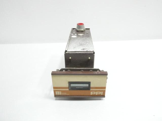 MOORE INDUSTRIES PPI/3-15PSIG/H/117AC/-ED8-S-RS PRESSURE TRANSMITTER