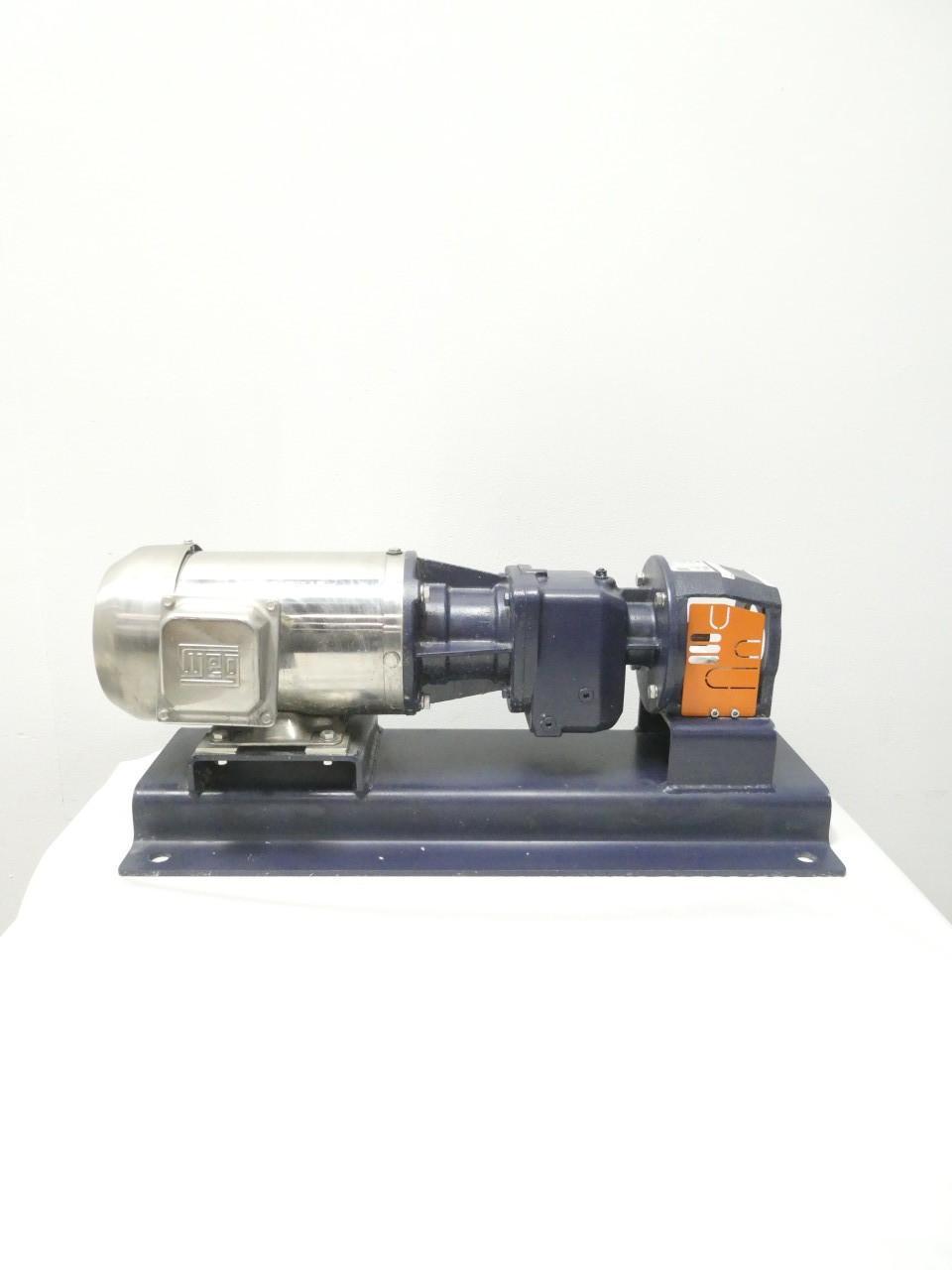 NORD 02F N140TC GEARMOTOR 6.10:1 287RPM