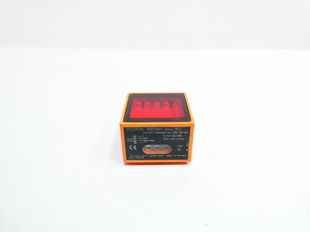 IFM EFECTOR O2D909 SPOTLIGHT 42X42 RED 24V-DC