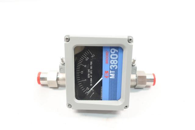 BROOKS 3809EB2A1KAAAC1 VARIABLE AREA FLOW METER 1.45-14.5CFM 1/2IN NPT