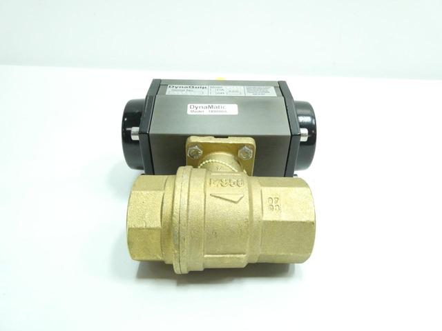 DYNAQUIP DA AP0605 PNEUMATIC BRASS BALL VALVE 1-1/4IN NPT