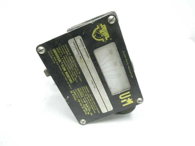 UFM MN-ITB50G-12-150V.9-1NR VARIABLE AREA FLOW METER 0-50GPM