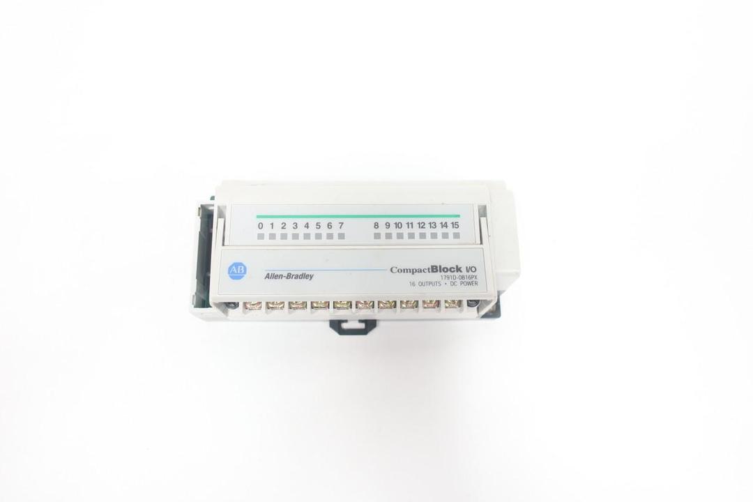 ALLEN BRADLEY 1791D-0B16PX COMPACT BLOCK I/O MODULE SER D