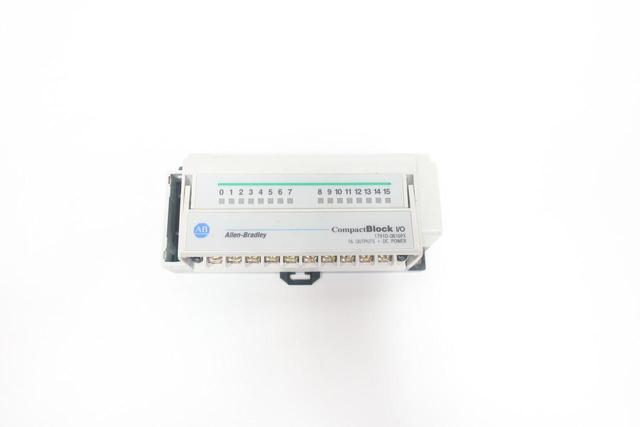 ALLEN BRADLEY 1791D-0B16PX COMPACT BLOCK I/O MODULE SER D