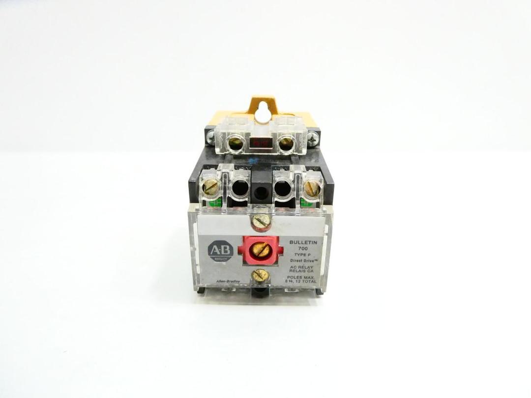 ALLEN BRADLEY 700-P200A1 CONTROL RELAY 115-120V-AC