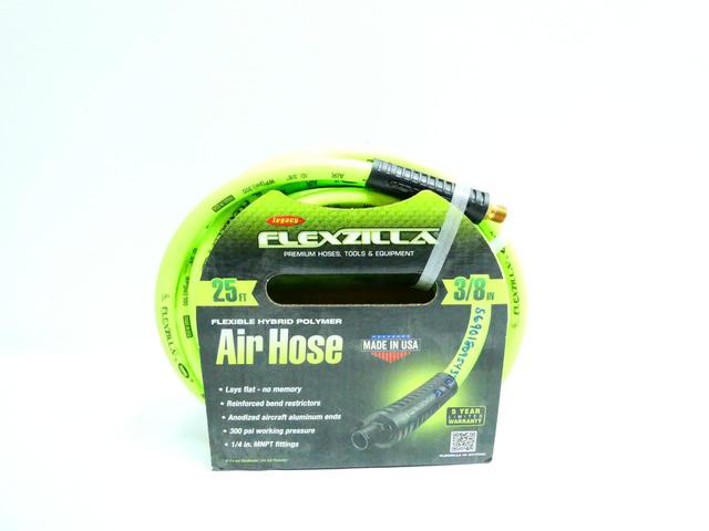 LEGACY HFZ3825YW2 FLEXZILLA FLEXIBLE HYBRID POLYMER AIR HOSE 3/8IN 25FT