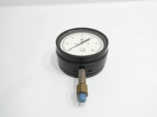3D INSTRUMENTS DD504-22 PRESSURE GAUGE 4IN 0-60PSI