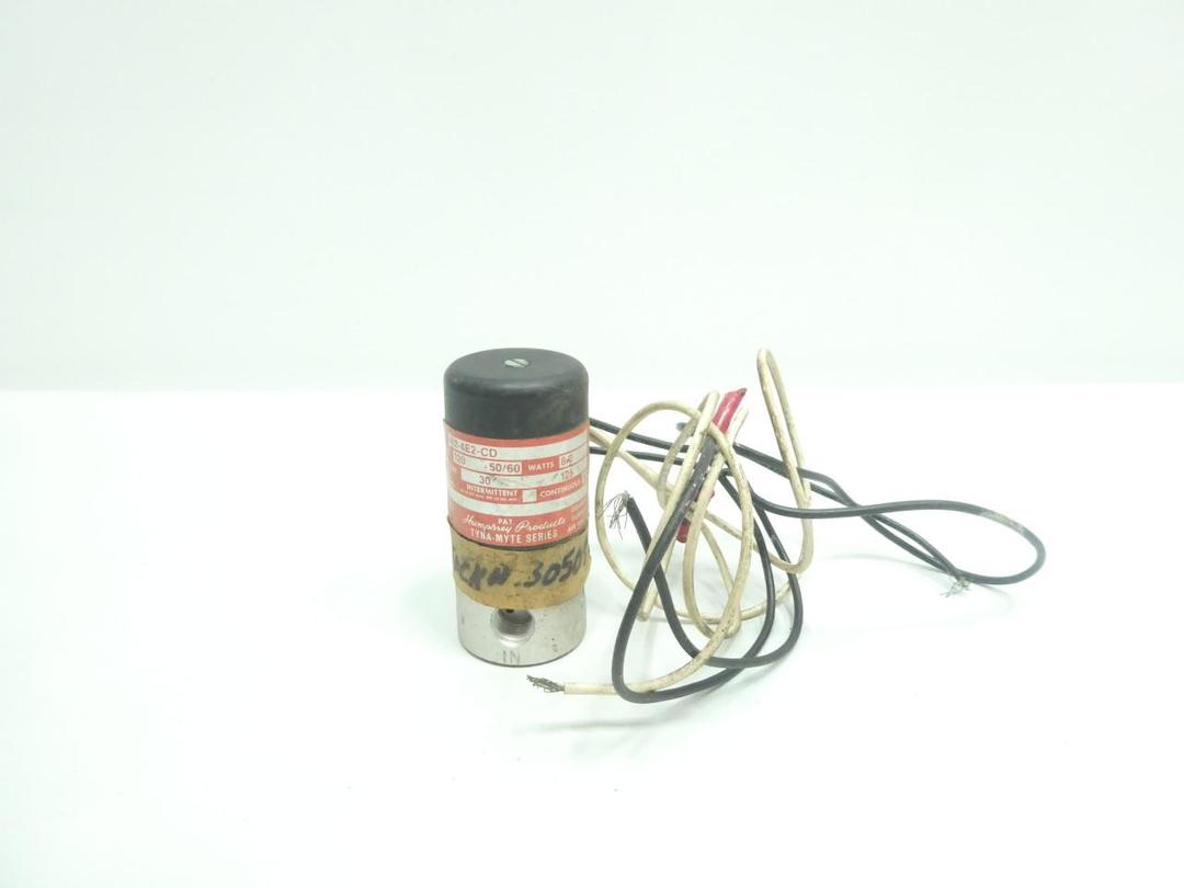 HUMPHREY 062-4E2-CD PNEUMATIC SOLENOID VALVE 120V-AC 1/4IN NPT 30-125PSI