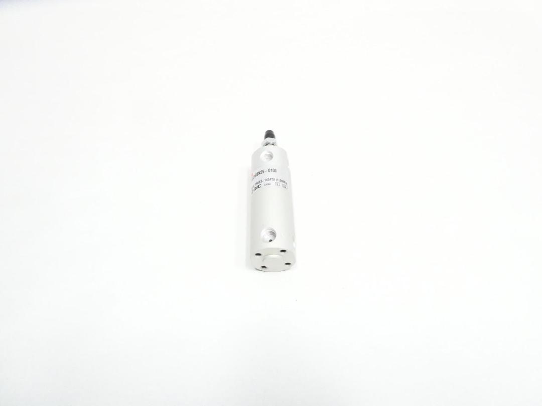 SMC NCDGBN25-0100 DOUBLE ACTING PNEUMATIC CYLINDER 25MM 100MM 145PSI