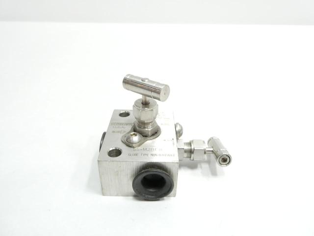 WHITNEY SS-M2BF8 PNEUMATIC VALVE MANIFOLD 1/2IN NPT 6000PSI