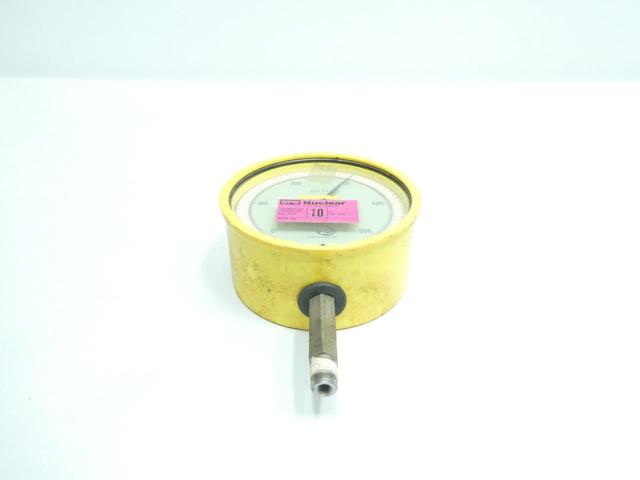 3D INSTRUMENTS 25544-27B54 TEST GAUGE 5IN 1/4IN NPT 0-500PSI