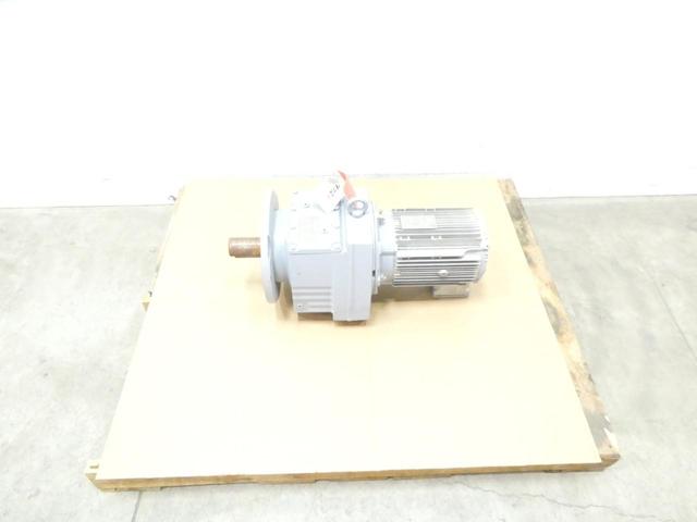 SEW EURODRIVE RF87DN100L4 GEARMOTOR 15RPM 3KW 460V-AC