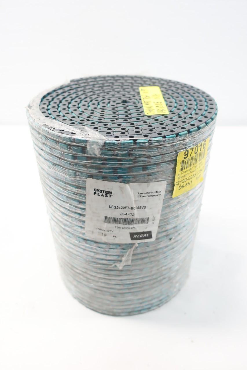 SYSTEM PLAST LFG2120FT-M0255VG CONVEYOR CHAIN 10FT 255MM
