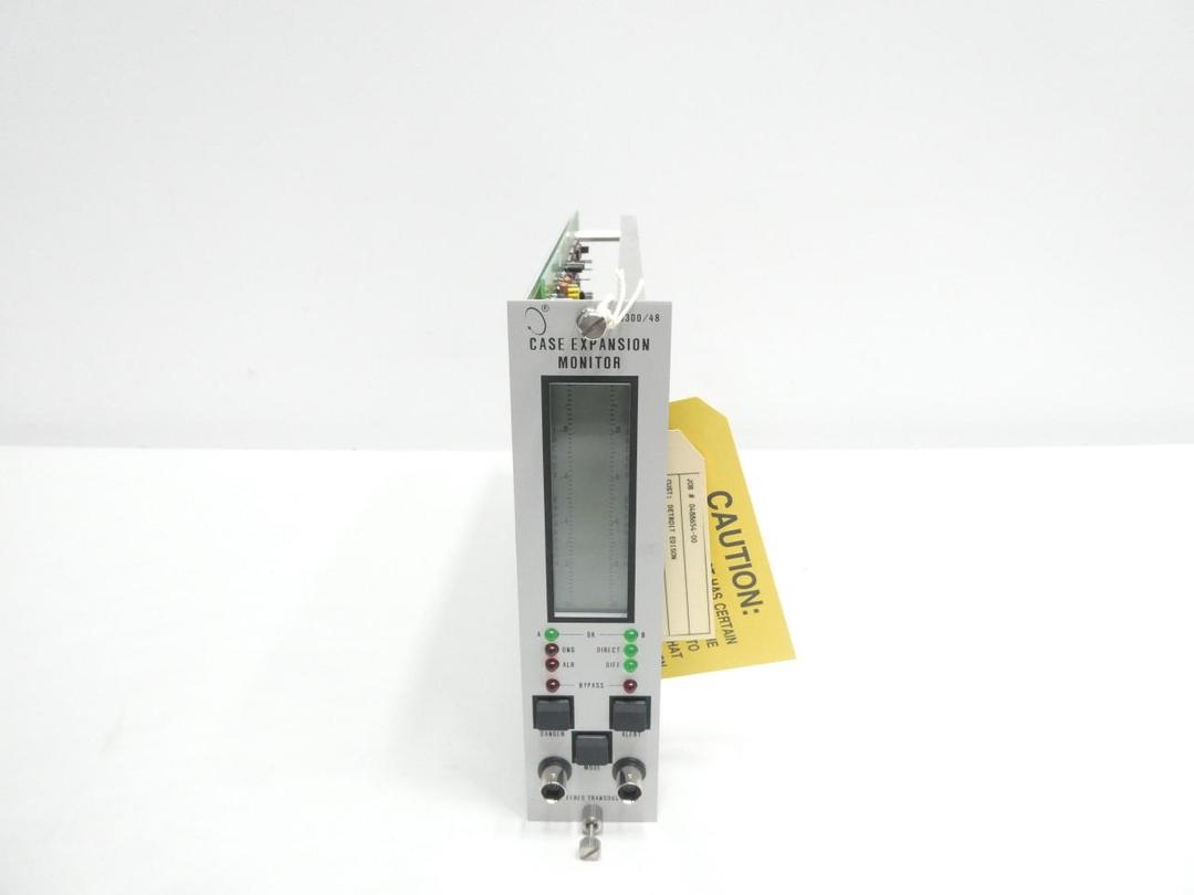 BENTLY NEVADA 3300/48-01-01-00-00 CASE EXPANSION MONITOR MODULE