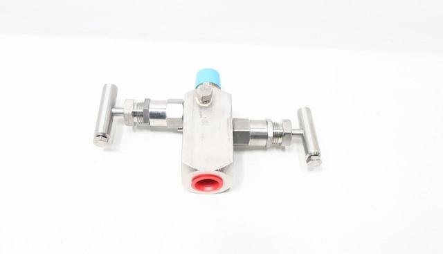 HEX VALVE HG351U3337412 STAINLESS NEEDLE VALVE 6980PSI 1/2IN NPT