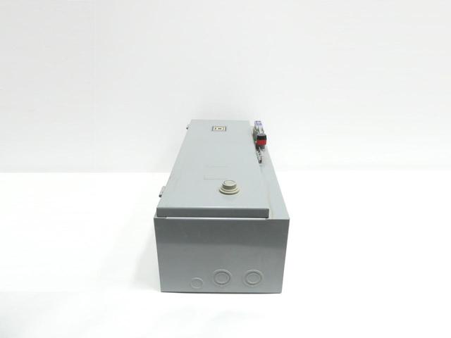 SQUARE D 8538SBG13 SIZE 0 FUSIBLE COMBINATION STARTER 600V-AC 5HP