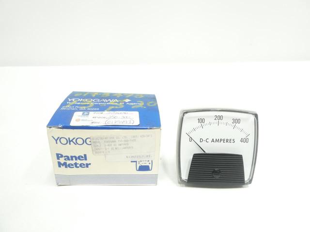 YOKOGAWA 250-300-FAXS AMMETER 0-400A AMP