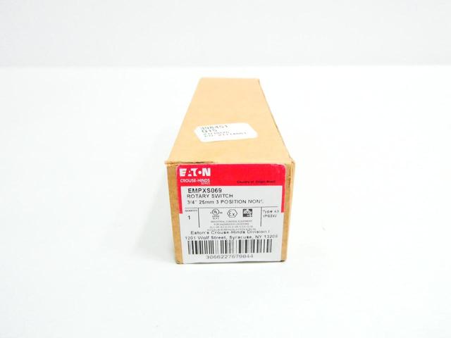 EATON EMPXS069 3 POS SELECTOR SWITCH