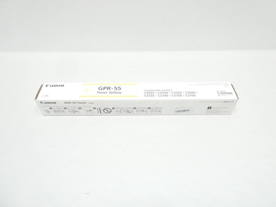 CANON GPR-55 0484C003AB YELLOW TONER CARTRIDGE