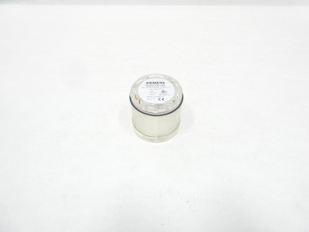 SIEMENS 8WD4 400-1AE CLEAR LIGHT MODULE 230V-AC 230V-DC