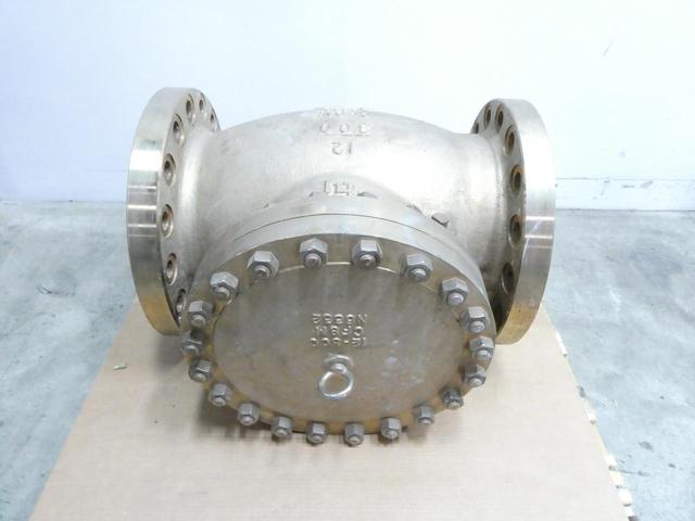 TY VALVE 203RF-CF8M-19 STAINLESS FLANGED CHECK VALVE 12IN 300