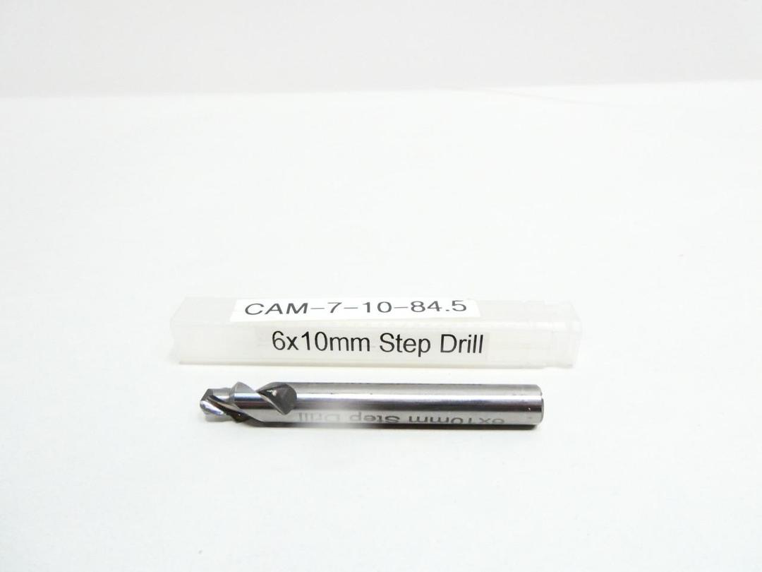 CAMTAC CAM-7-10-84.5 STEP DRILL BIT 6MM 10MM
