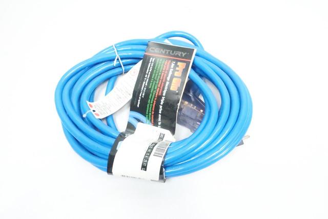 CENTURY D17226025 PRO GLO TRIPLE TAP EXTENSION CORD 25FT
