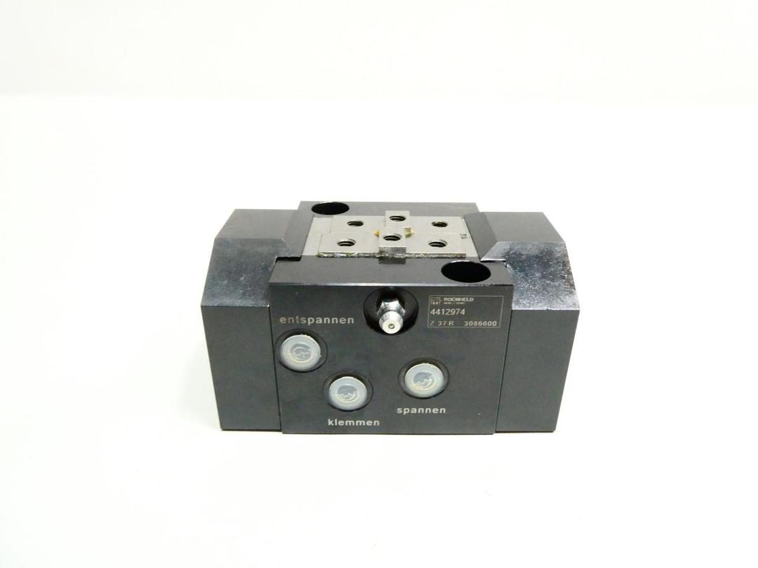 ROEMHELD CLR-4412-974-VS FLOATING HYDRAULIC GRIPPER