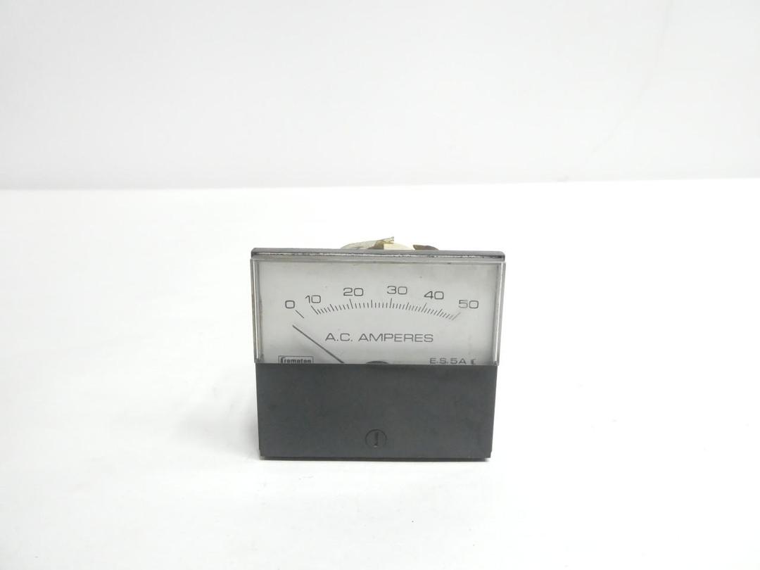 CROMPTON 213-02AA-LSNT AMMETER 0-50A AMP