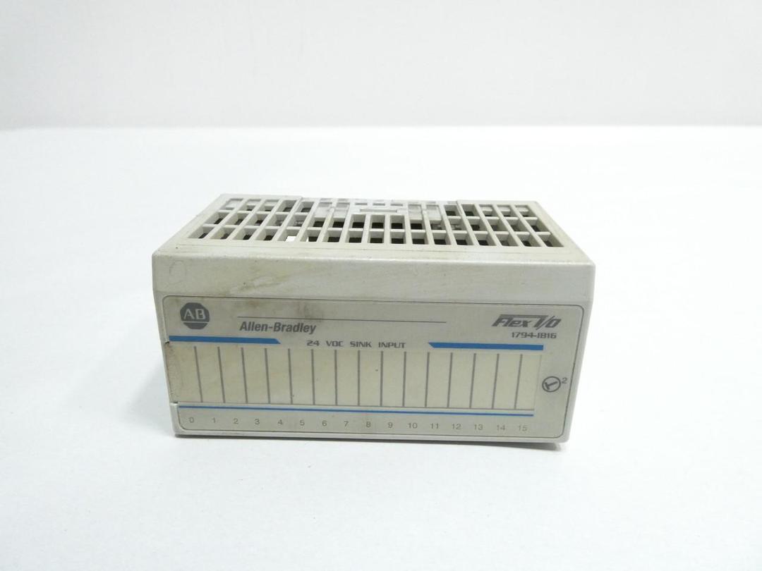 ALLEN BRADLEY 1794-IB16 FLEX I/O INPUT MODULE SER A