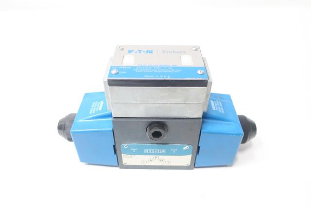 VICKERS DG4S4LW-016C-T-60 HYDRAULIC DIRECTIONAL CONTROL VALVE 100V-AC