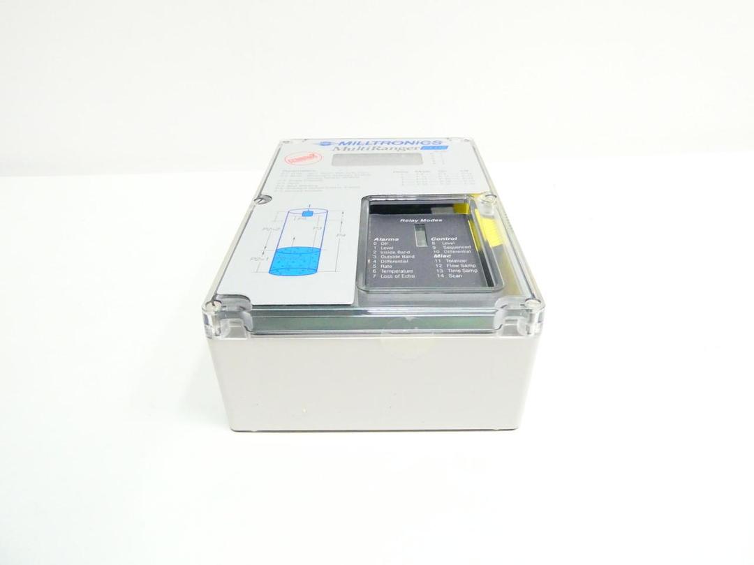 MILLTRONICS 7ML10203EA04 MULTIRANGER PLUS LEVEL MONITOR RELAY BOX 115/230V-AC