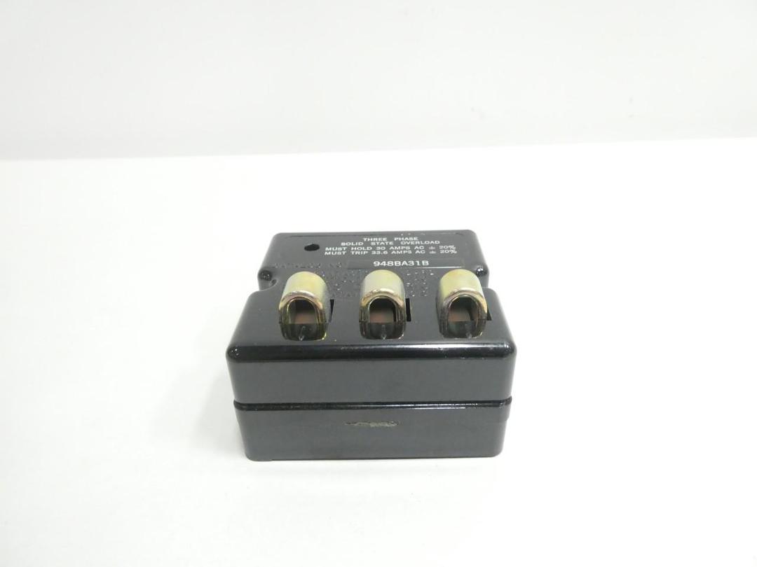 FURNAS 948BA31B 3PH SOLID STATE OVERLOAD 30-33.6A AMP