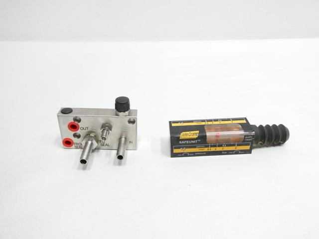 JOHN CRANE SFQ-15-00-00/AC-1 VARIABLE AREA FLOW METER 0-2GPM