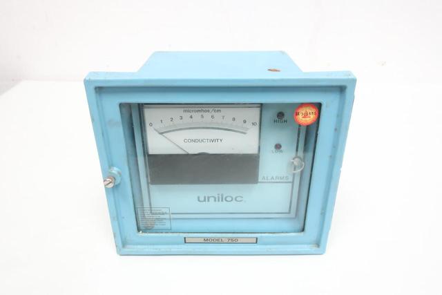 ROSEMOUNT ANALYTICAL 750 UNILOC CONDUCTIVITY ANALYZER 115/230V-AC