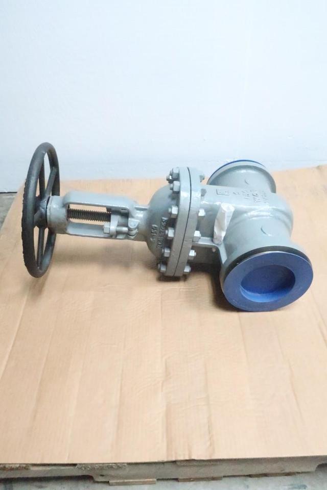 LUNKENHEIMER 1513 MANUAL STEEL BUTT WELD WEDGE GATE VALVE 6IN 150