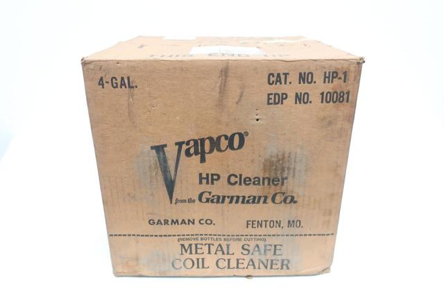 BOX OF 4 VAPCO HP-1 HI-POWER HP EVAPORATOR COIL CLEANER ONE GALLON