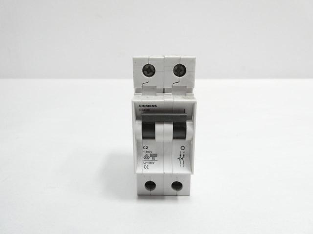 SIEMENS 5SX22 CIRCUIT BREAKER 2P 480V-AC